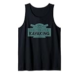 Disfrute de Whitewater Kayak Camiseta sin Mangas