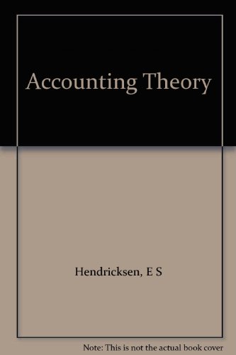 Accounting theory,: With special reference to t... B0007EHK02 Book Cover