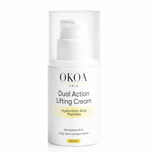 Maidlure OKOA SKIN Dual Action Lifting Cream Instant Firming with Peptides & Hyaluronic Acid Hydrating Soothing Moisturizer for Reduce Fine Lines & Wrinkles (1)