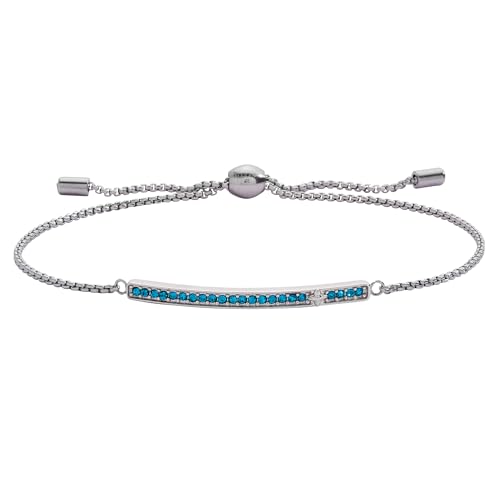 Image of Alex and Ani Pave Bolo Birthstone Bracelet - Stainless Steel Gold /Silver, Perfect for Stacking, Adjustable Birthstone Bracelet for Women, Ideal Gift Jewelry