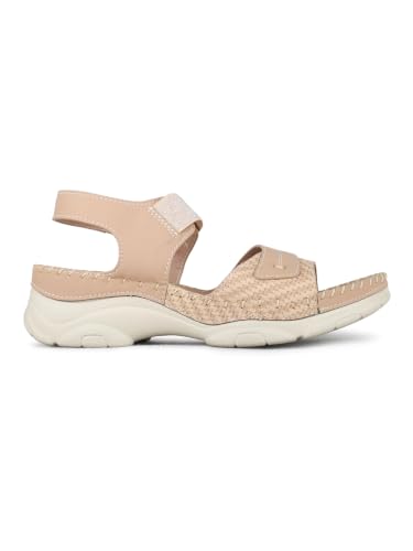 Image of Inc.5 Womens Beige Casual Solid Round Toe Sandals