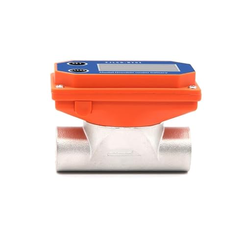 Medidor de flujo DN15 LCD electrónico de acero inoxidable con sensor de rosca para agua de riego 4