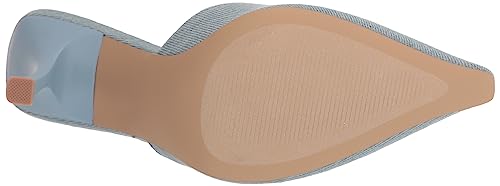 Steve Madden Women's Brianne Pump, Denim Fabric, 7 #TOP3