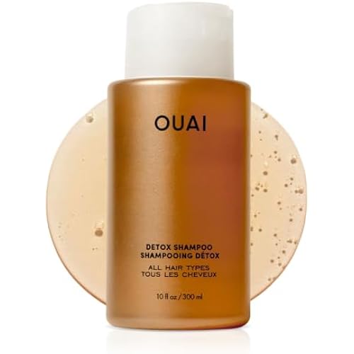 OUAI Detox Shampoo - Clarifying Shampoo for Build Up (10 Fl Oz)