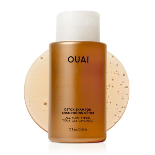 OUAI Detox Shampoo - Clarifying Shampoo for Build Up (10 Fl Oz)