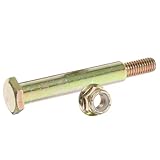 Installation rapide : la conception facile à installer permet une installation rapide, vous faisant gagner du temps et des efforts lors de l’entretien de votre tondeuse à gazon. boulon universel pour tondeuse à gazon, boulons de roue de tondeuse à gazon