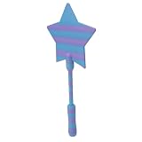 Annadue Fairy Pay Star Wand, Tarjeta de Crédito Impresa en 3D Tap to Pay Wand para un Uso Creativo único y Divertido, Titular de la Tarjeta de Pago sin Contacto, Amarillo Dorado Gradual (#1)