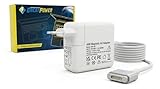 INFOELETTRONICA Alimentatore 45W MagSafe 2 per MacBook Air 11 e 13 Pollici (Fine 2012-2017), Caricabatterie PC Portatile Compatibile con Apple Mac, Connettore Magnetico T-Tip, Ricambio per A1466 A1465
