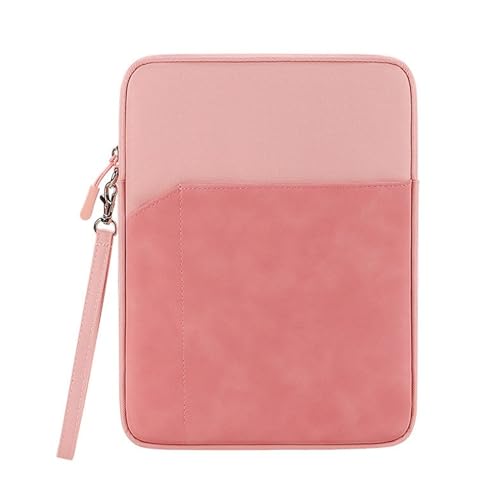 Estojo de transporte para tablet de 9 a 11 polegadas, bolsa protetora acolchoada para viagem (rosa)