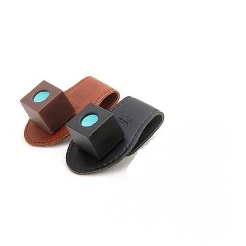 Laxmi Ganesh Billiard 2X Pc Strong Magnetic Pool Billiards Snooker Cue Chalk Holder with Belt Clip-image-46