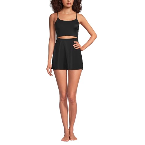 Lands' End Women's Tugless Monokini Swim Dress Swimsuit