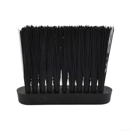 Repuesto de escoba de repuesto con mango de plástico y cabezal de cepillo de repuesto para herramientas de chimenea, diseñado para ayudar a limpiar y mantener las áreas del hogar (L)