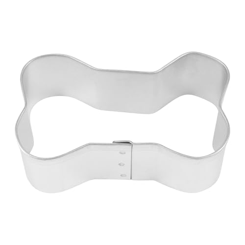 R&M Cookie Cutter, 2-Inch, Dog Bone, Tinplated Steel
