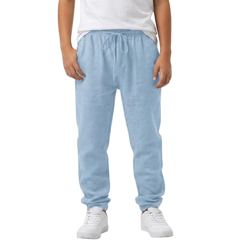 Pantalon jogging garçon ample et confortable pour éviter les irritations 6-7 ans