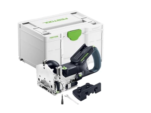 Festool 578121 DFC 500 E-Basic Cordless DOMINO Joiner | Precision Loose Tenon Joining System with Pendulum Cutting Motion Ergonomic D-Handle & Cordless Freedom