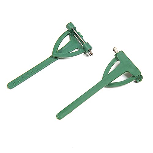 50 Pieces Plastic Corsage Safety Pins Buttonhole Boutonniere Corsages Wedding Brooch Corsage Breastpin Triangle Corsage Safety Clips Wedding Buttonhole Flowers Pins, Green - Thumbnail 3