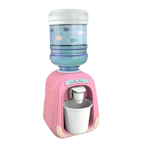 Suxdlan Mini Water Dispenser Cute Mini Water Cooler Simulation Kids Dispenser for Juice Milk Drinking Fountain Kitchen Pretend Play Toy Style 1 - Image 4