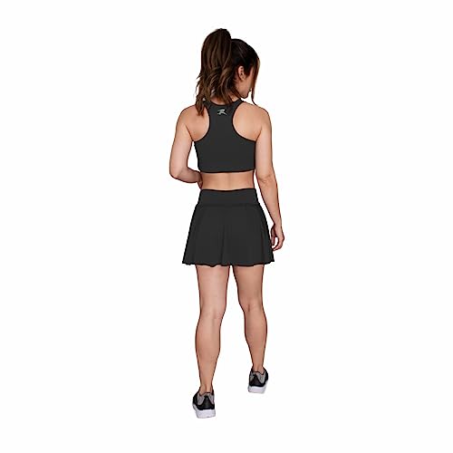 Short Saia Solid Basic Muvin – Feminino - Boa Respirabilidade – Alta Elasticidade – Sustentação - Co