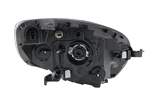 Phares halogènes Johns compatibles Citroën C1 06/2005, kit de blocs optiques H4 complet