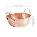 Imagen de FytStycale Olla Cobre Martillado Pequeña Olla Cobre Doble Asa con Asas para Cocineros