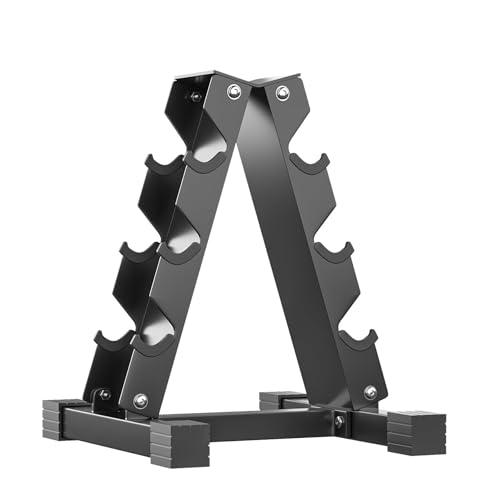 HUAYA 3-Tier A-Frame Dumbbell Rack