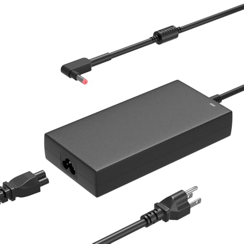 SLRIOYS 180W Laptop Charger Compatible with Acer Nitro 5 7 V16 V14 V15 V17 AN515 AN517 Series Predator Helios 300 Triton 300 500 PH317-54 PH315-54 PT314-52s PT315-51 Replacement Power Adapter