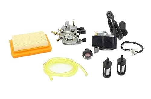 �L���u���^�[�_�΃R�C����C�R���t�B���^�[�z�[�X�L�b�g STIHL FS120 FS200 FS250 FS300 �����@�g���}�[�X�y�A�p�[�c & �t���i�ƌ݊�������