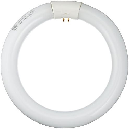 GE Garage and Basement Circline Cool White Bulbs, 8.25 Inch Diameter, FC8 T9 Light Bulbs (1 Pack)