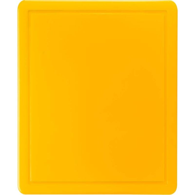 6x Schneidebrett Set HACCP, GN 1/2, doppelseitig verwendbar, glatt/Saftrille rot blau gelb grün braun weiß