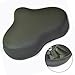 Exercise for Bike Seat – Gel Comfort Pad for Indoor Cycling, 290 x 220 mm Anti-Slip Stationary for Bike Seat Cover with Leather & Sponge, Black