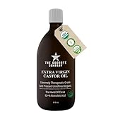 Goodbye Company USDA Organic Food Grade Cold-Pressed Castor Oil - 8.5 oz Glass Bottle, Hexane-Free, Extra Virgin, Small Batch Family Farm Ethically Sourced for Hair Growth, Digestion, Lashes, Brows