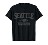 Photo Gallery mappa dello stato di seattle washington est. 1851 souvenir maglietta Photo Gallery mappa dello stato di seattle washington est. 1851 souvenir maglietta