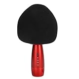 Einzigartiges Design, Beschallungstechnologie des Korpus mit rundem Trommelhohlraum, dreiseitiger Stereo-Surround-Sound, 360-Grad-Stereo-Karaoke-Klangerlebnis.