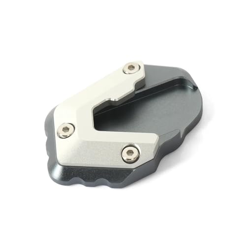 Accessoires R1300GS avec plaque support latéral béquille moto aluminium