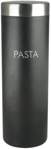 Pasta Storage Made of Enamel Material With Black Colour