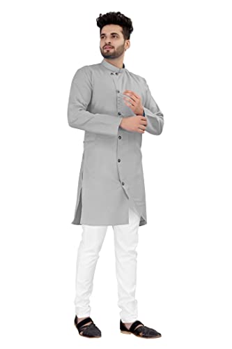 Image of Kurta pyjama for Mens In cross patten and classis colours