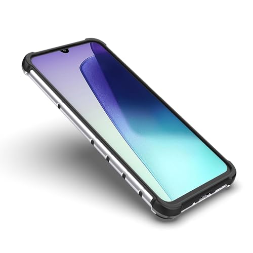 Image of Hard PC Back Case Cover for Redmi 14C 5G Anti Slip Ultra Thin Shockproof Reinforced Corners (Polycarbonate|Clear)