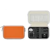 Tuvzylory Storage Bag Compatible with DJI Osmo Action 6, Hard Shell Storage Case, Waterproof, Shockproof, Portable Crossbody Bag with Custom Foam Insert, All-Accessory Organizer