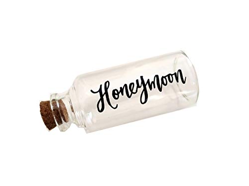 Personalized Honeymoon Sand Keepsake Jar – Unique Travel Gift for Newlyweds, Ideal for Bridal Showers and Wedding Registries – 40ml Glass Memory Container - Image 4