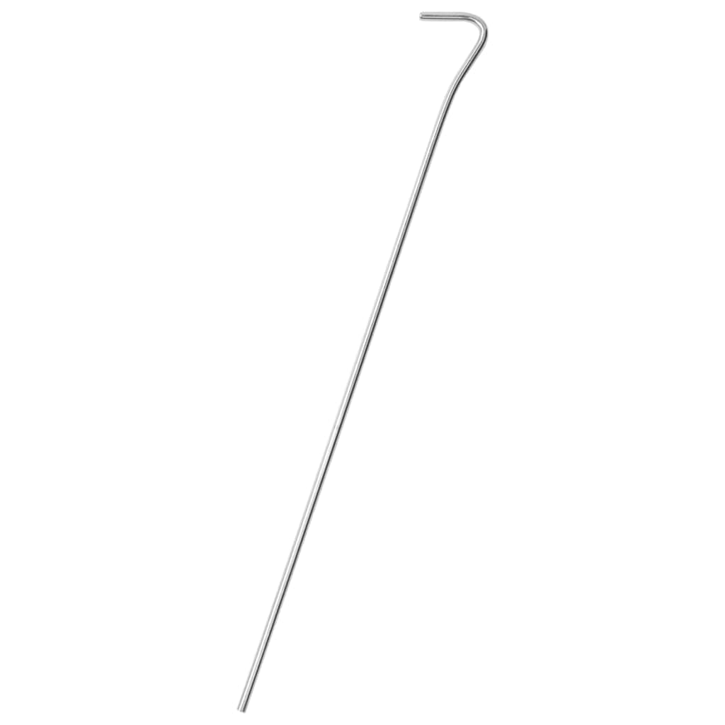 Śledzie namiotowe 50 szt. 30 cm Ø 4 mm stal ocynkowana, wytrzymałe śledzie do namiotu, maty kempingowe, bezpieczne mocowanie w ogrodzie i na patio
