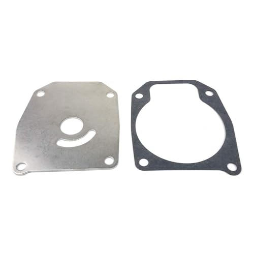 Image of 438592 Compatible with Johnson Evinrude Water Pump Repair Kit for 40 45 48 50 HP 2-Stroke Outboard Motors with Housing, Replaces Sierra 18-3454, 433548 433549 777805