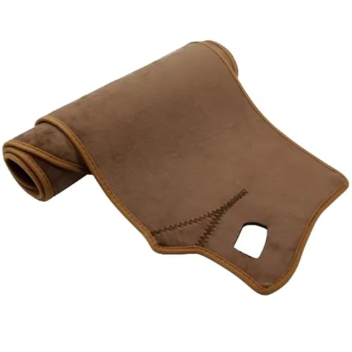 Tapis de tableau de bord Volvo V60 S60 T8 2019-2024 flanelle marron
