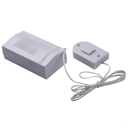 Eawfgtuw Kit campanello cablato, campanello compatto, campanello bianco, sistema visitatore, campanello di benvenuto intelligente per gli ospiti, sistema di sicurezza per casa, ufficio, negozio