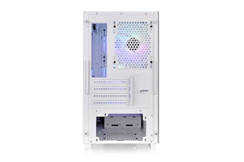 Image of Thermaltake Versa H16 TG ARGB Snow Micro ATX Tower Case; Tempered Glass Side Panel; 3 Pre-Installed ARGB Fans; CA-1Y8-00S6WN-01; 3 Year Warranty