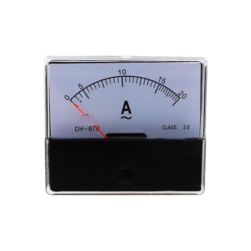 Ampèremètre analogique DH670 5A aiguille mécanique pour mesure courant alternatif AC