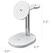 iLive Electronics 3-in-1 Wireless Charging Stand, IACQ295W