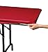 Creative Converting Plain Red Stay Put Tablecover, Any, Multicolor