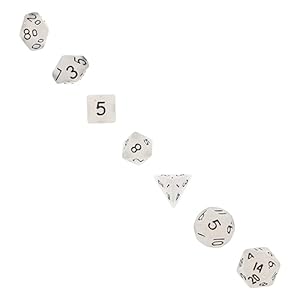 Kisangel 7 Stück Leuchtende Mini Würfel