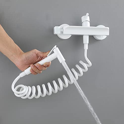 Ensemble accessoire bidet laiton au design mural épuré - 8
