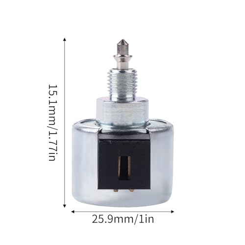 846639 fuel shut-off solenoid valve, suitable for B riggs&Stratton engines Compatible with John Deere Craftsman lawn mowers Hu sqvarna,Wih wiring harness,Suitable for lawn and garden equipment engines - Thumbnail 2
